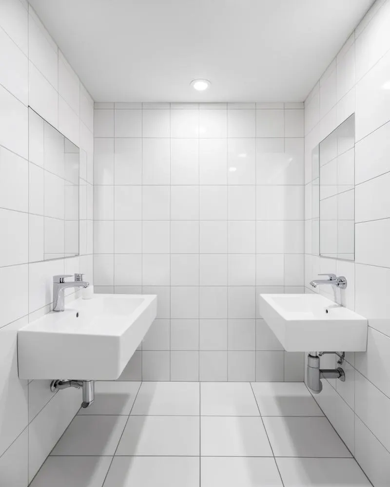 Sanitarios limpios y climatizados